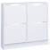 Mid you Westphalen white Skoställ 100x90cm