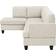 Andover Mills Hiller Beige Sofa 95.2" 2 4 Seater