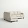 Andover Mills Hiller Beige Sofa 95.2" 2pcs 4 Seater