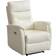 Latitude Run High Back Power Recliner With USB Ivory Armchair 41.3"