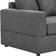 Wade Logan Bernathe Gray Sofa 125" 6 Seater