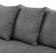 Wade Logan Bernathe Gray Sofa 125" 6 Seater