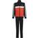 Adidas Junior Essentials 3-Stripes Tiberio Tracksuit - Black/Bright Red/White