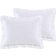 Jla Home Catherine Ruffled Duvet Cover White