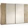 Daells Bolighus 2 Doors And 2 Sliding Doors White/Oak Garderobeskab