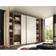 Daells Bolighus 2 Doors And 2 Sliding Doors White/Oak Garderobeskab