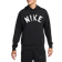 Nike Swoosh Men's Dri-FIT French Terry Pullover Fitness Hoodie - Black/White