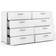 Zipcode Design Jantz White Chest of Drawer 55.1x32.2"