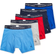 Polo Ralph Lauren Classic Fit Boxer Briefs 5-pack - Andover Heather/Aerial Blue/Rugby Royal Rl2000 Red/Cruise Navy