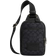 Coach Racer Sling Pack In Signature - Gunmetal/Charcoal/Black