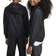 NIKE Big Kid's Sportswear Windrunner Hooded Repel Jacket - Black/Black/Black/White