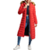 Superdry Langer Arctic Steppmantel - High Risk Red