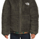 The North Face Kid's Printed Reversible Mount Chimbo Full Zip Hooded Jacket -New Taupe Green Terrain Multi/Print