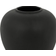 Atmosphera Rily Black Vase 22cm