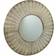 Alexandra House Living Glass Gold Wall Mirror 80cm