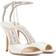 Jimmy Choo Saeda 100 Satin - Ivory