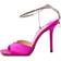 Jimmy Choo Saeda 100 Satin - Fuchsia