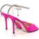 Jimmy Choo Saeda 100 Satin - Fuchsia