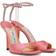 Jimmy Choo Saeda 100 Satin - Candy Pink