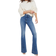 River Island High Waisted Tummy Hold Flared Jeans - Blue