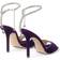 Jimmy Choo Saeda 100 Velvet - Dark Purple