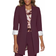 Calvin Klein Roll Sleeve Open Front Blazer - Aubergine