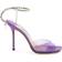 Jimmy Choo Saeda 100 PVC/Satin - Wisteria Purple