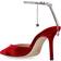 Jimmy Choo Saeda 85 Velvet - Red