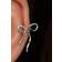 Stine A Flow Bow Earring - Silver