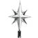Decoris Piek Silver Julgranspynt 26cm