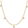 Julie Sandlau Grace Necklace - Gold/Transparent