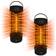 Igenix IG9650 Portable Electric Patio Tower Heater 1200 W x 20 cm - Black