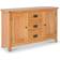 Roseland Furniture Surrey Oak Sideboard 115x75cm