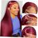 Hinixes 13x4 Lace Front Wig 28 inch 99J Burgundy