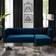 Dunelm Bellamy Navy Sofa 208cm 3 Seater