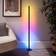 ValueLights RGBIC Smart LED 121 x 15 x 15 cm - Black Floor Lamp