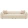 Coaster Winchester Boucle Upholstered Sand Pebble Sofa 112" 4 Seater