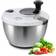 VEVOR One-Handed Easy Press Large Salad Spinner 25cm