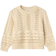 Lil'Atelier Lale LS Knitted Pullover - Bleached Sand (13231633)