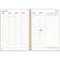 Burde A5 Business Story Flower Calendar 2025