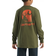 Carhartt Boy's Long Sleeve Graphic Pocket T-shirt - Olive (CA6606)