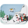 Arabia Moomin Ski Jumping Serveringsbricka