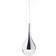 Brilliant Linear Silver Pendant Lamp 70cm