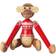 Kay Bojesen Monkey with Christmas Sweater Mini Brown/Red Dekofigur 9.5cm