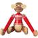 Kay Bojesen Monkey with Christmas Sweater Mini Brown/Red Prydnadsfigur 9.5cm