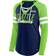 Fanatics Women's Seattle Seahawks True to Form Raglan Lace-Up V-Neck Long Sleeve T-shirt