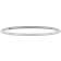 Edblad Luxe Bangle - Silver/Transparent