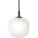 Muuto Rime Deep Red/White Lámpara Colgante 12cm