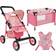 Cosatto Little Woo Dolls Pram Travel Set Unicorn