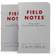 Field Notes Index Log Book 2-pack